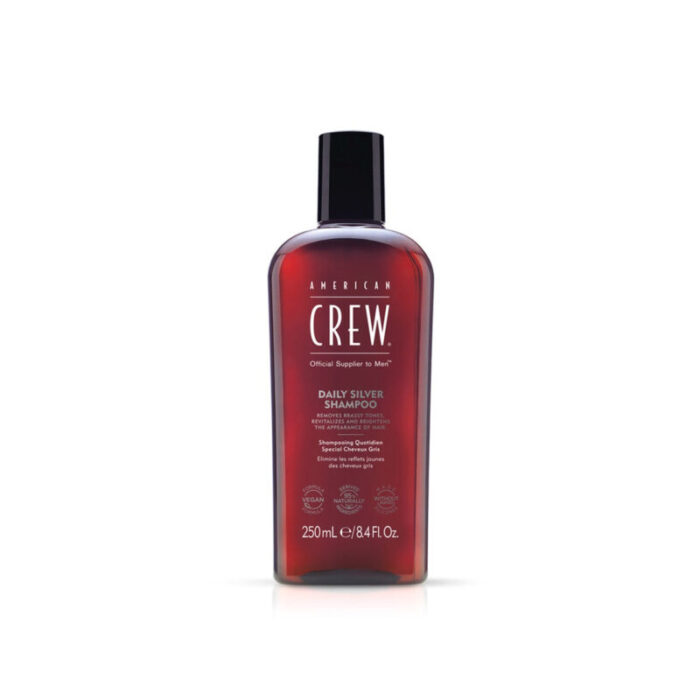 american crew daily silver shampoo 250ml