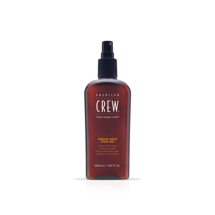 american crew medium hold spray gel 250ml