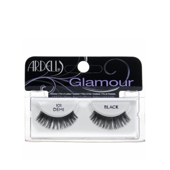 ardell glamour lashes 101 demi black x1 pair