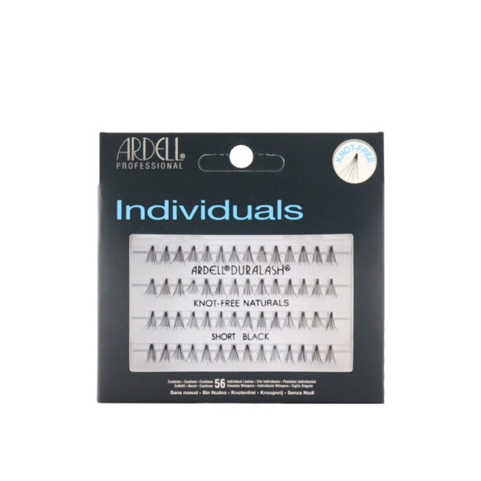 ardell individuals lashes knot free naturals short black