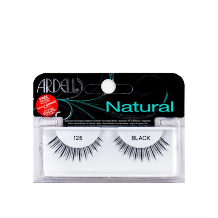 ardell natural lashes 125 black x1 pair 1