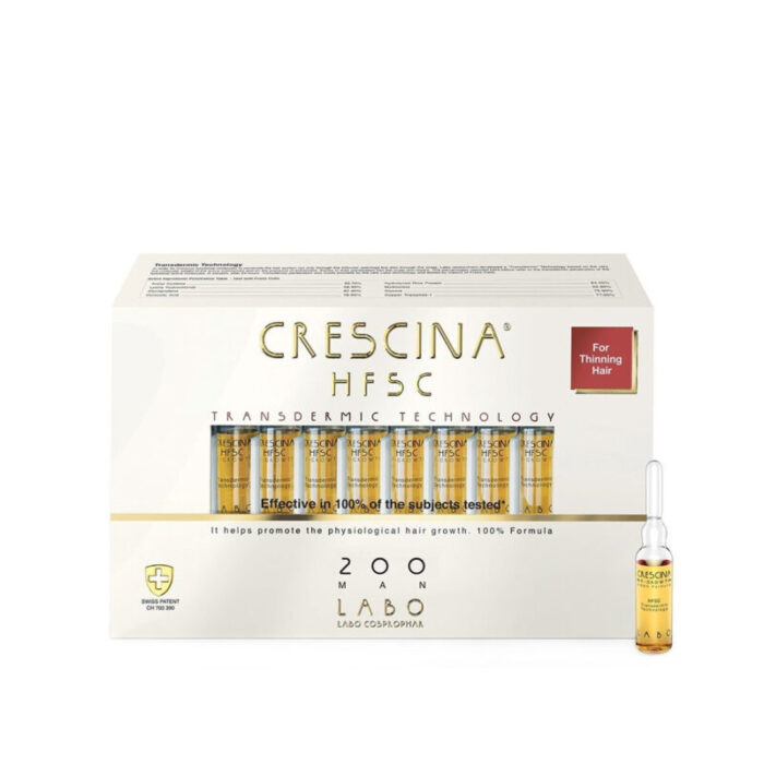 crescina hfsc transdermic 200 man ampoules 3 5ml