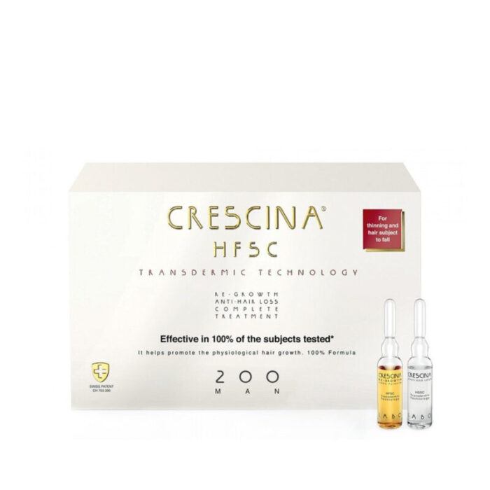 crescina hfsc transdermic treatment 200 man ampoules 3 5ml x10 10