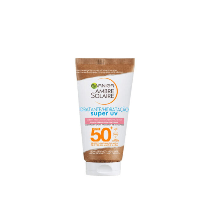 garnier ambre solaire hydrating super uv protection cream spf50 50ml