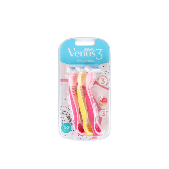 gillette venus 3 dragonfruit disposable razors