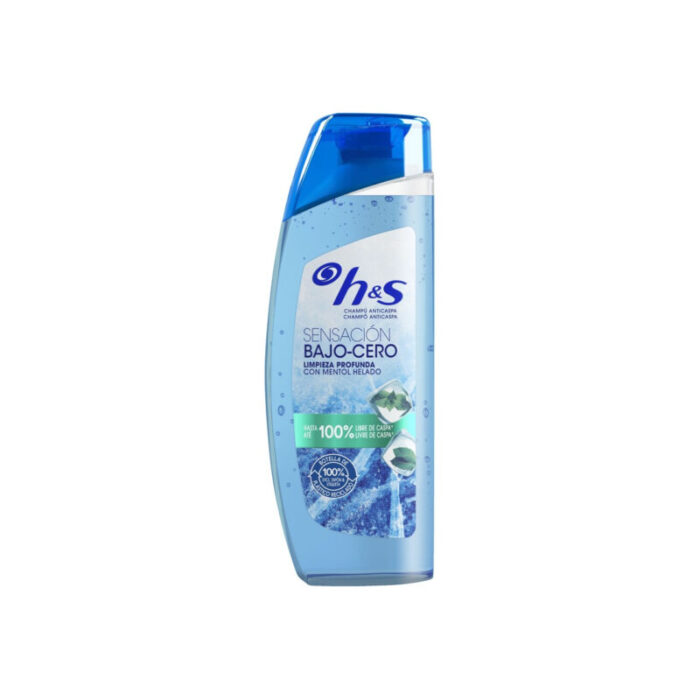 h s subzero sensation deep cleansing shampoo 300ml