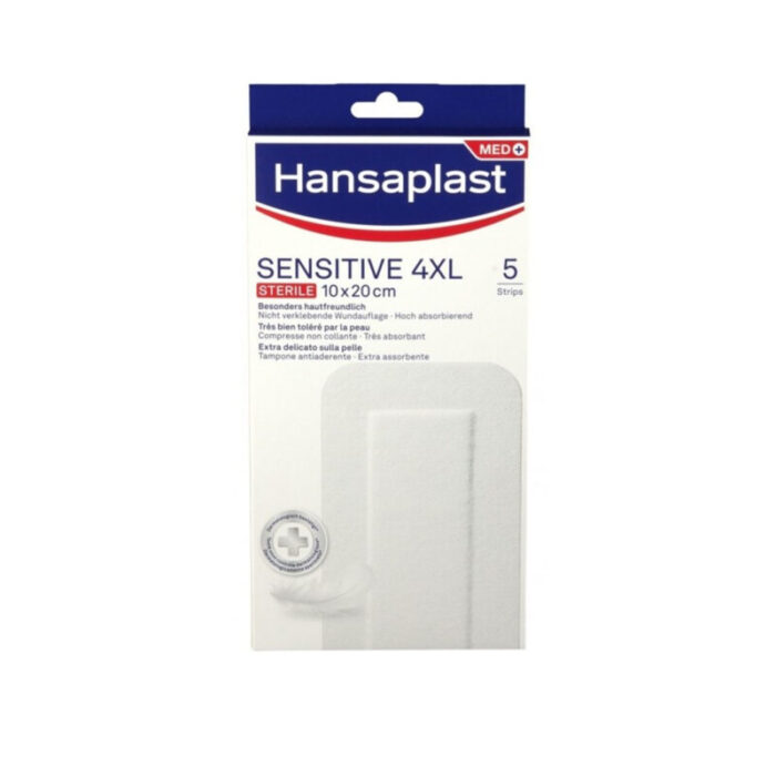 hansaplast med sensitive 4xl sterile plasters