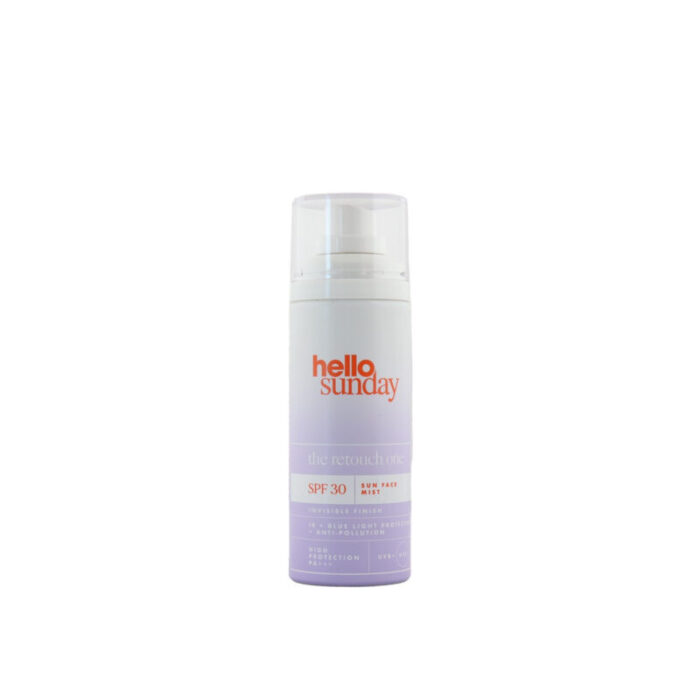 hello sunday the retouch one sun face mist spf30 75ml