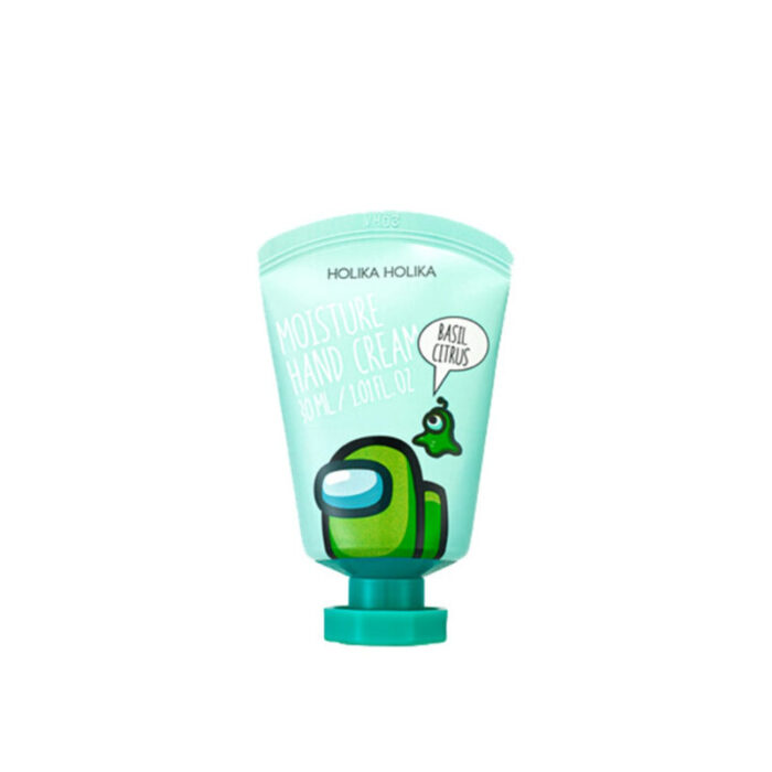 holika holika among us moisture hand cream basil citrus 30ml