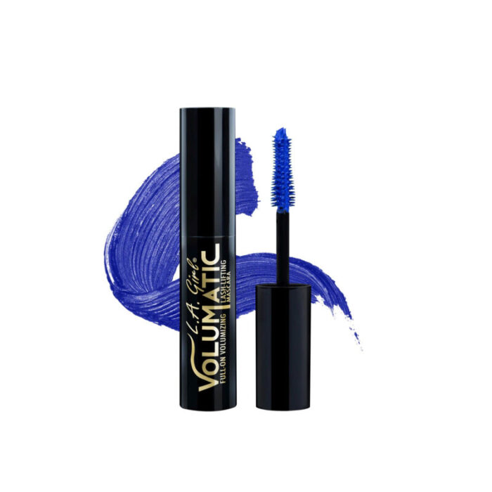 l a girl volumatic mascara bright blue 10ml