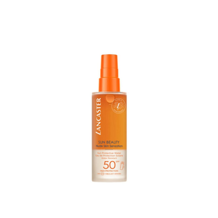 lancaster sun beauty nude skin sensation protective water spf50 150ml 2022