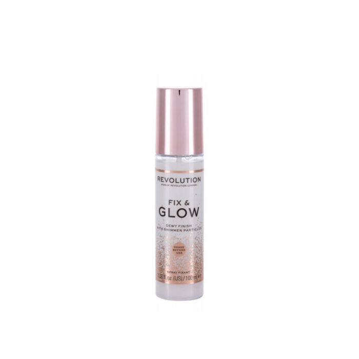 makeup revolution fix glow setting spray 100ml 2