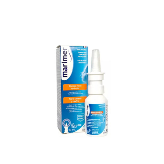 marimer blocked nose and cold seawater spray 30ml