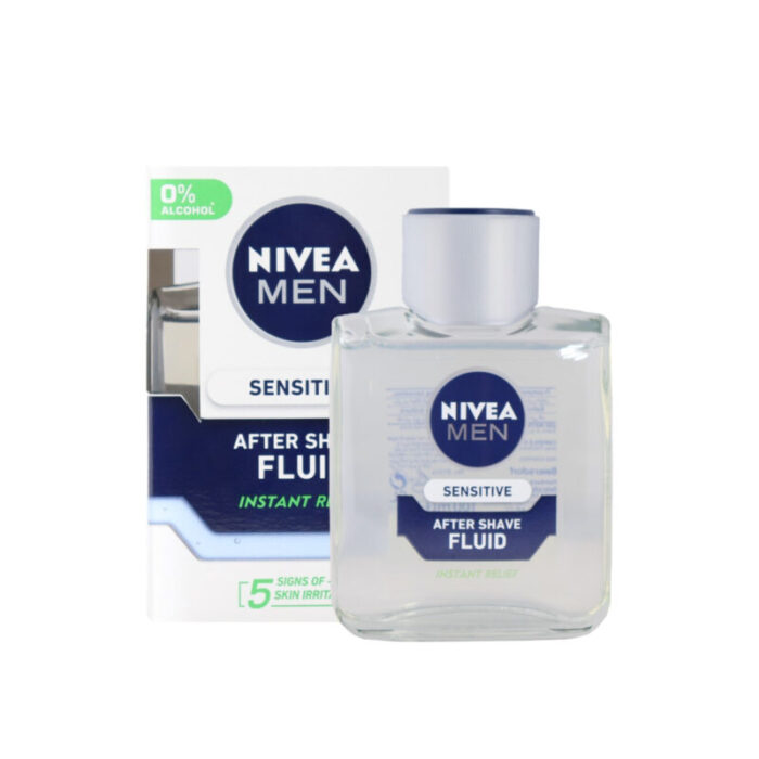 nivea men sensitive after shave fluid 100ml