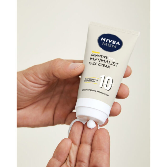 nivea men sensitive pro menmalist face cream 200ml 3