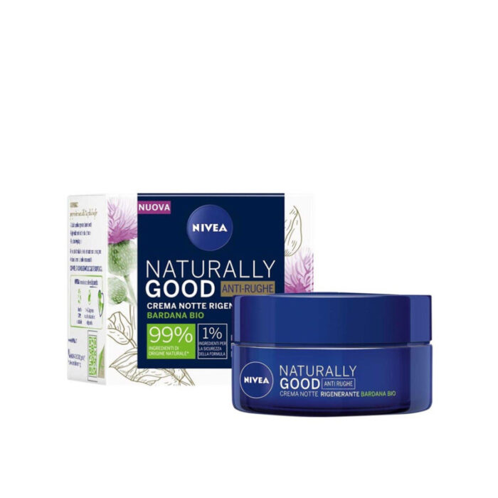 nivea naturally good anti age regenerating night cream 50ml 1