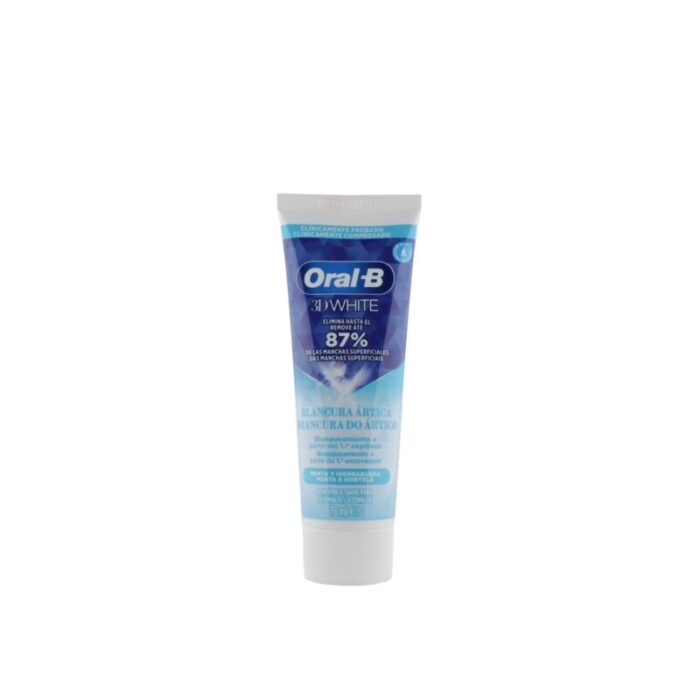 oral b 3d white arctic fresh whitening toothpaste 75ml 1