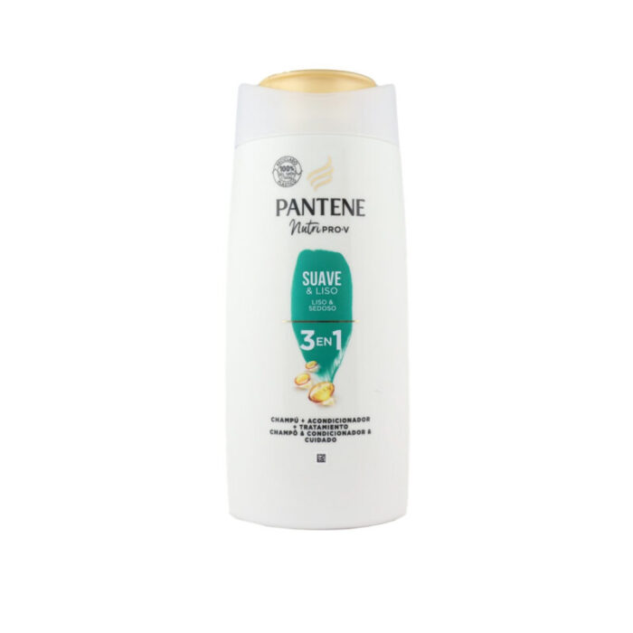 pantene nutri pro v smooth sleek 3in1 shampoo 675ml