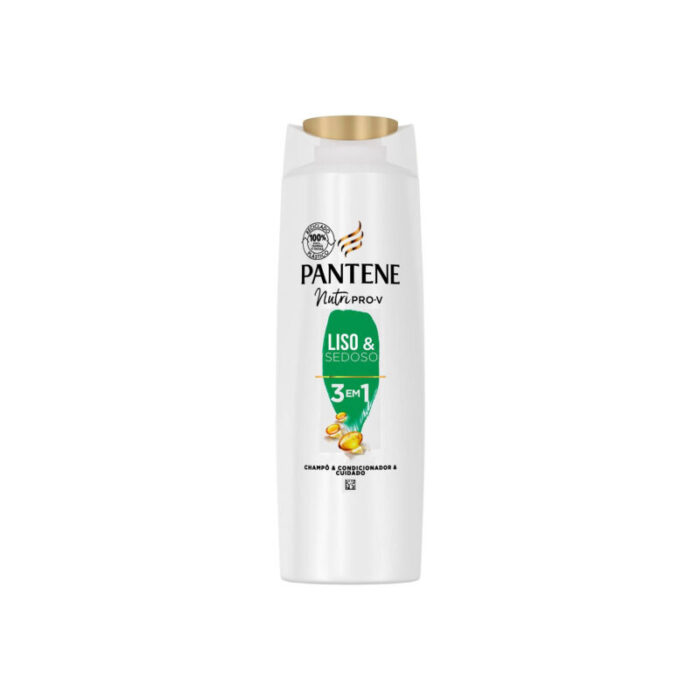 pantene pro v smooth sleek 3in1 shampoo 300ml 1