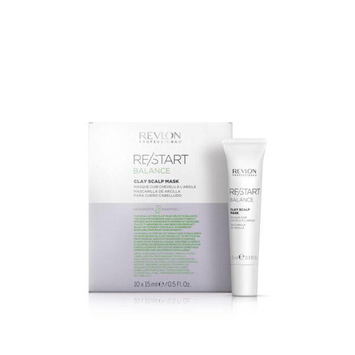 revlon professional re start balance clay scalp mask