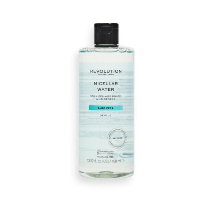 revolution skincare aloe vera gentle micellar water 400ml