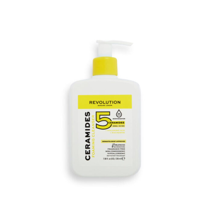 revolution skincare ceramides foaming cleanser 236ml