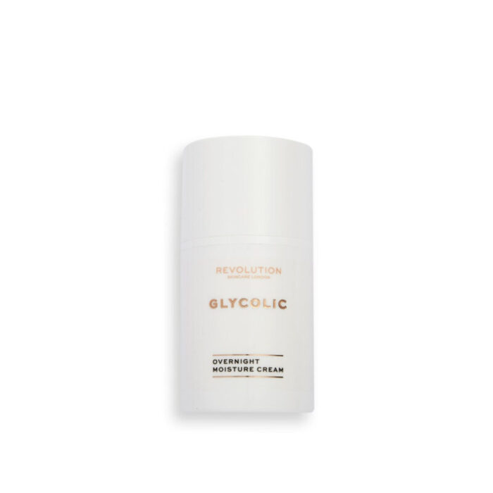 revolution skincare glycolic overnight cream 50ml