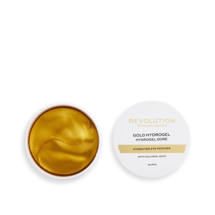 revolution skincare gold hydrogel hydrating eye patches