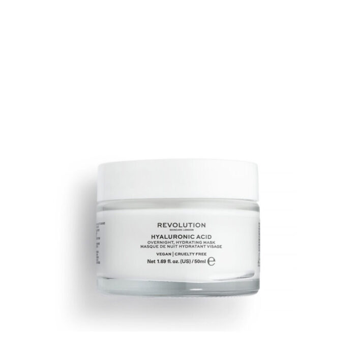 revolution skincare hyaluronic acid overnight hydrating face mask 50ml