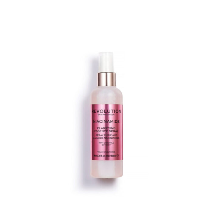 revolution skincare niacinamide clarifying essence spray 100ml