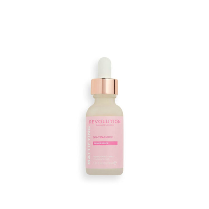 revolution skincare niacinamide mattifying primer drops 30ml