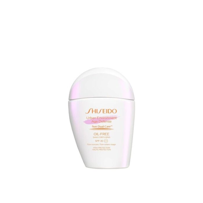 shiseido urban environment age defense oil free face suncare spf30 30ml